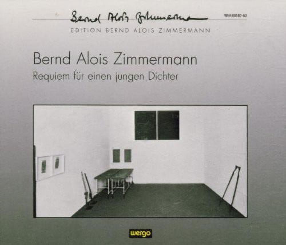 Bernd Alois Zimmermann – Requiem Für Einen Jungen Dichter, WERGO WER 60180-50 Bernd Alois Zimmermann – Requiem Für Einen Jungen Dichter, WERGO WER 60180-50