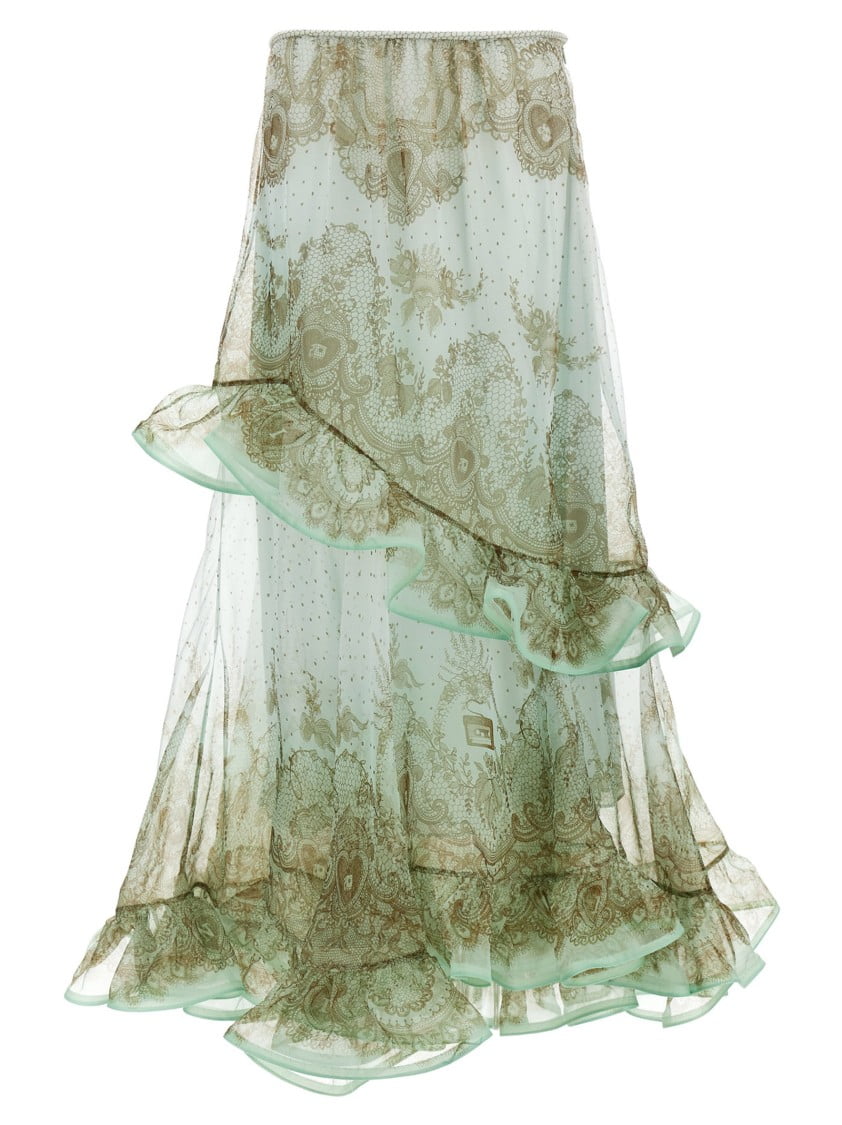 【関税込み】ZIMMERMANN 'Crush Flutter Maxi' skirt Zimmermann 'Crush Flutter Maxi' Skirt (Women's) - Walmart.com