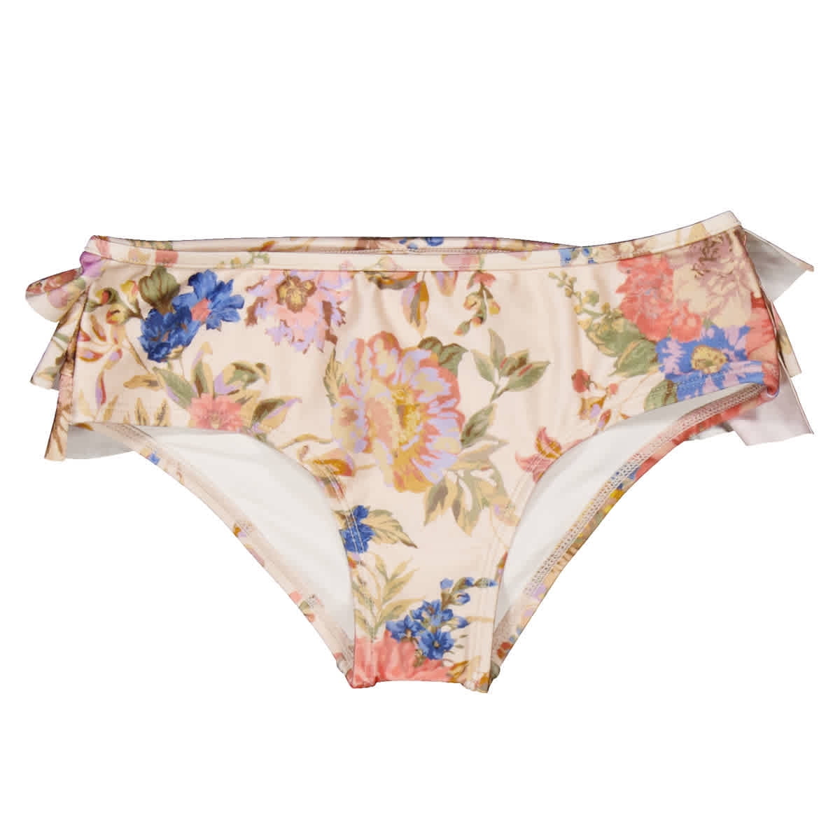 Zimmermann Girls August Floral Bikini Bottoms, Size 10Y