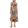 thumbnail image 1 of Zimmermann womens  Devi Halter Silk Maxi Dress, 0, Blue, 1 of 3