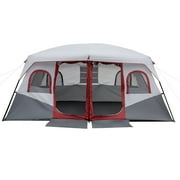 Zimtown 10 Person Tent Large Multi Room Tent for Family Camping Cabin Huge Tent with Carry Bag