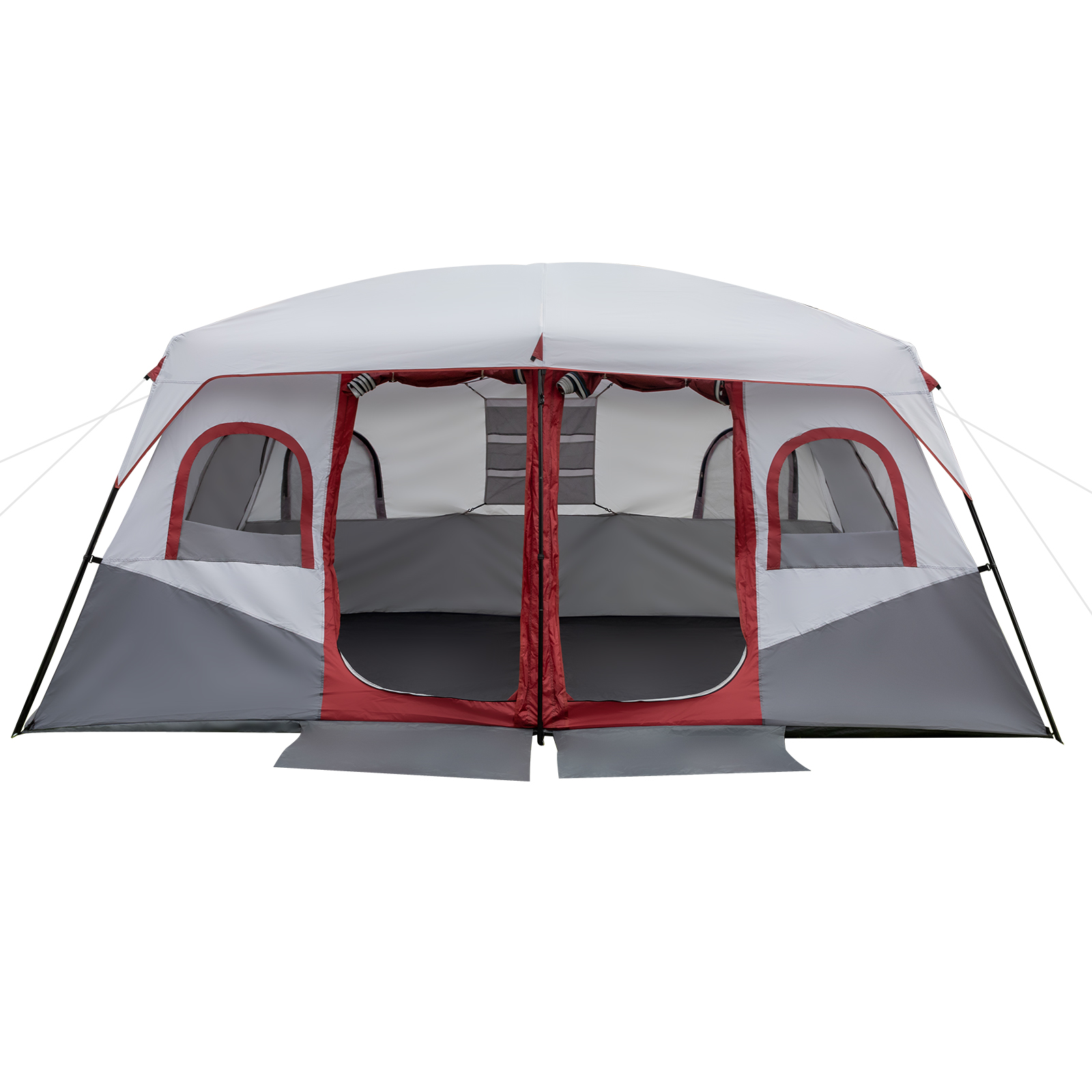 Ozark Trail 10Person 20x10 Outdoor Wall Tent with Stove Jack, 1 Room