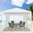 thumbnail image 1 of Zimtown 10'x 10' Third generation Heavy duty Gazebo Canopy Outdoor Party Wedding Tent, 1 of 8