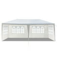 thumbnail image 1 of Zimtown 10'x20' Canopy Wedding Party Tent 4/6 Sidewalls with Windows Great for Outdoors, 1 of 10
