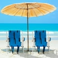 thumbnail image 1 of Zimtown 2 Pack Beach Chair Folding Portable Chair  Backpack Solid Construction Camping Blue, 1 of 9