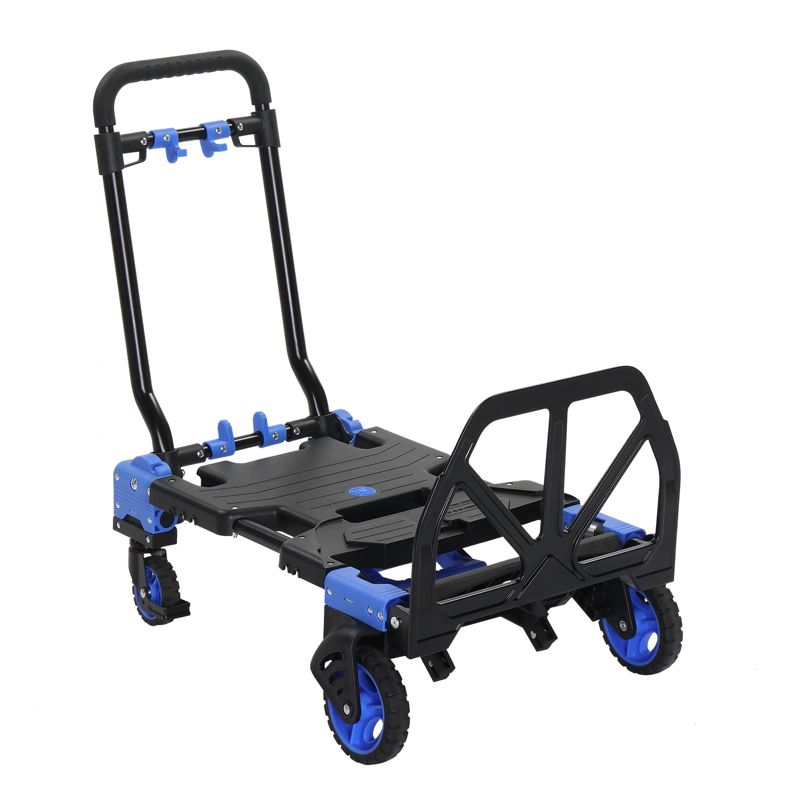 Zimtown 2in1 Foldable Hand Truck Dolly, with Retractable Handle