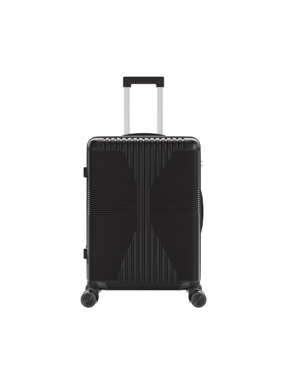 20" Carry-on Luggage Hardside Suitcase with 360° Spinner Wheels, Lightweight Unbreakable Travel Luggage, Black
