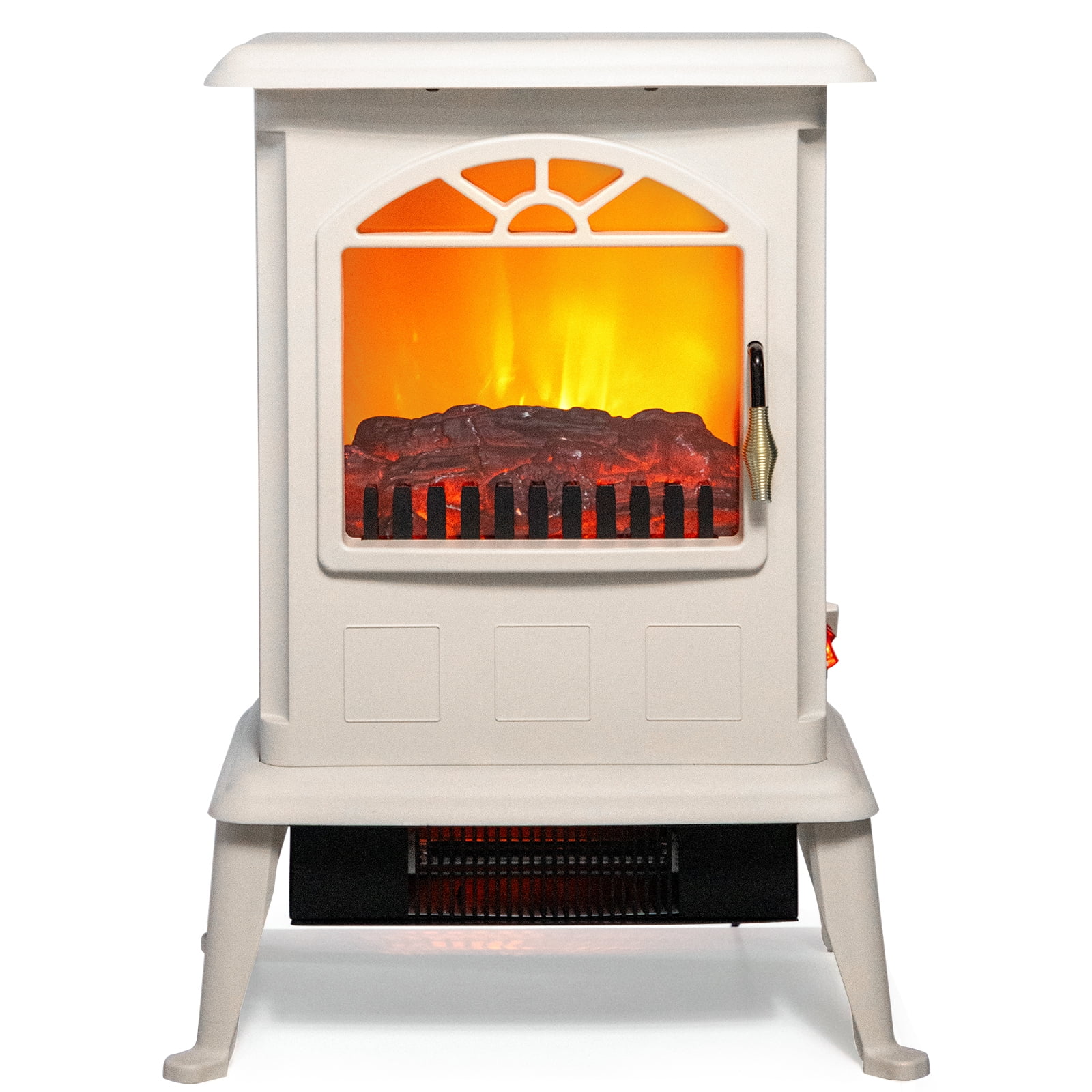 Zimtown 22.4”H Electric Fireplace Stove w/Realistic Flame Effect