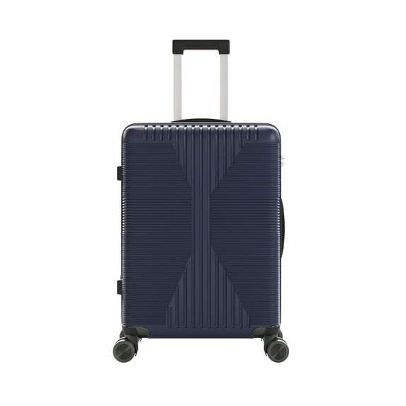 Zimtown 24" Luggage Hardside Suitcase with 360° Spinner Wheels, Lightweight Unbreakable Travel Luggage, Blue