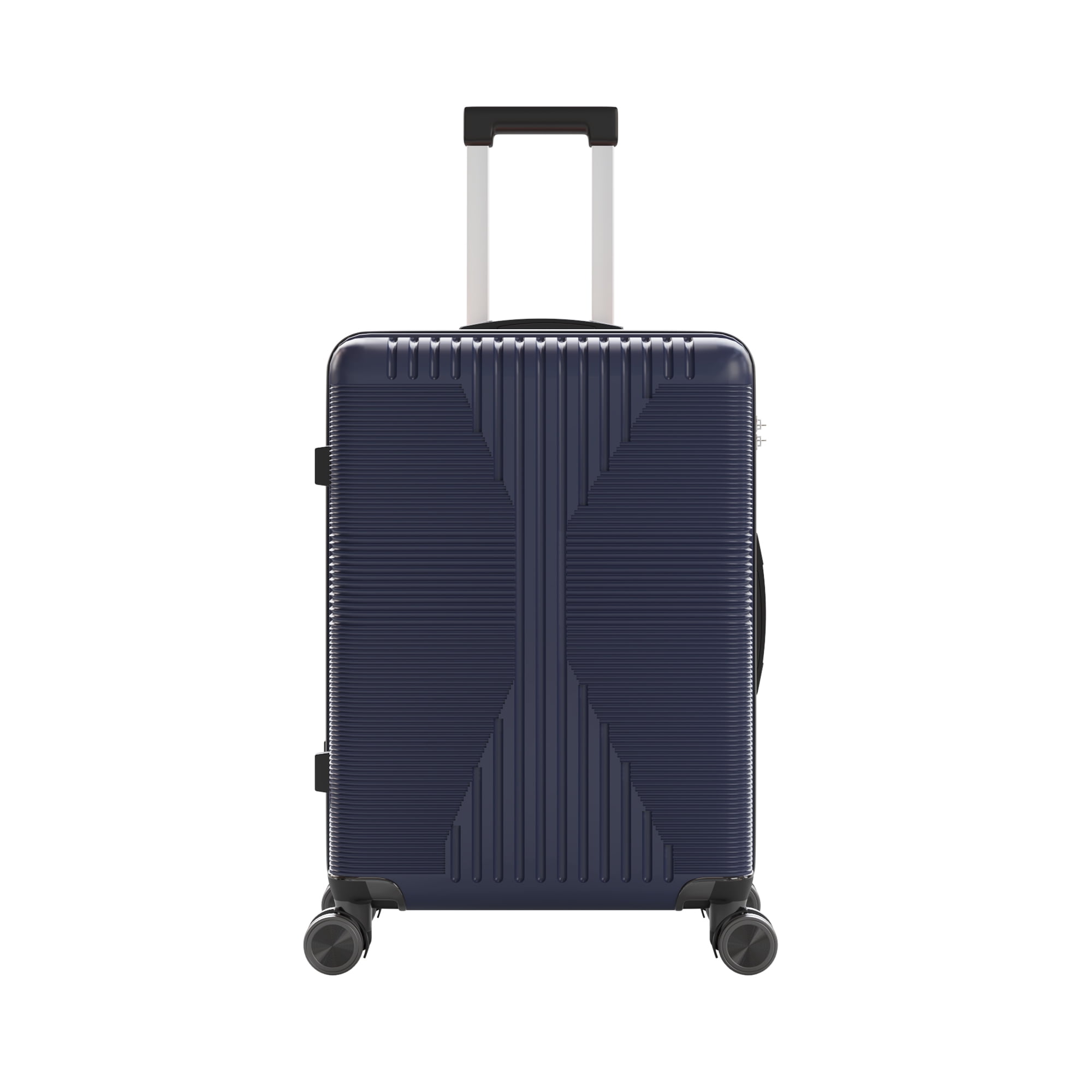 Zimtown 28" Luggage Hardside Suitcase with 360° Spinner Wheels, Lightweight Unbreakable Travel Luggage, Blue
