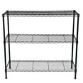 thumbnail image 1 of Zimtown 3-Shelf Adjustable Storage Rack, Heavy Duty Wire Shelving Unit Black, 200 Pounds Per Shelf, 1 of 6