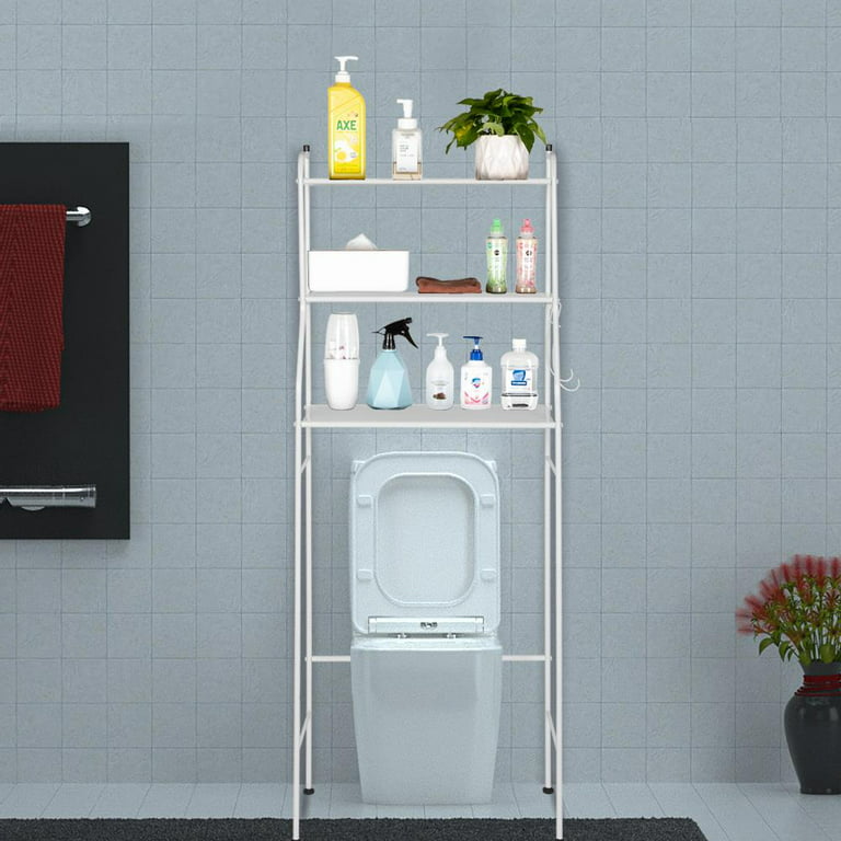 3 Shelf Bathroom Space Saver Over The Toilet Rack Bathroom Corner