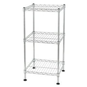 Zimtown 3-Tier Storage Rack, Adjustable Wire Steel Shelving Organizer Chrome, 66 lbs Capacity Per Shelf