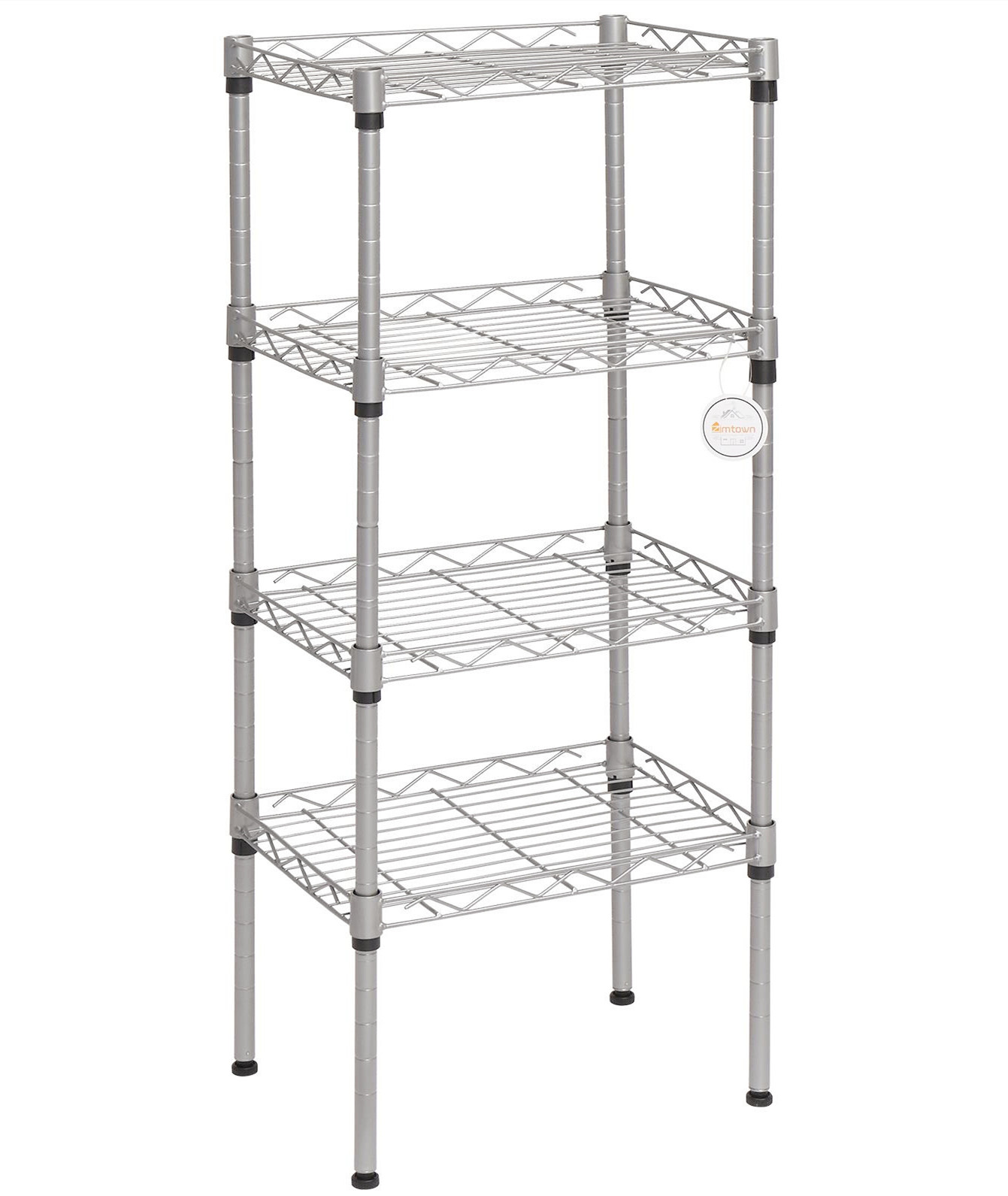 Overhead Garage Storage Rack, Ceiling Bin Rails Storage, Adjustable