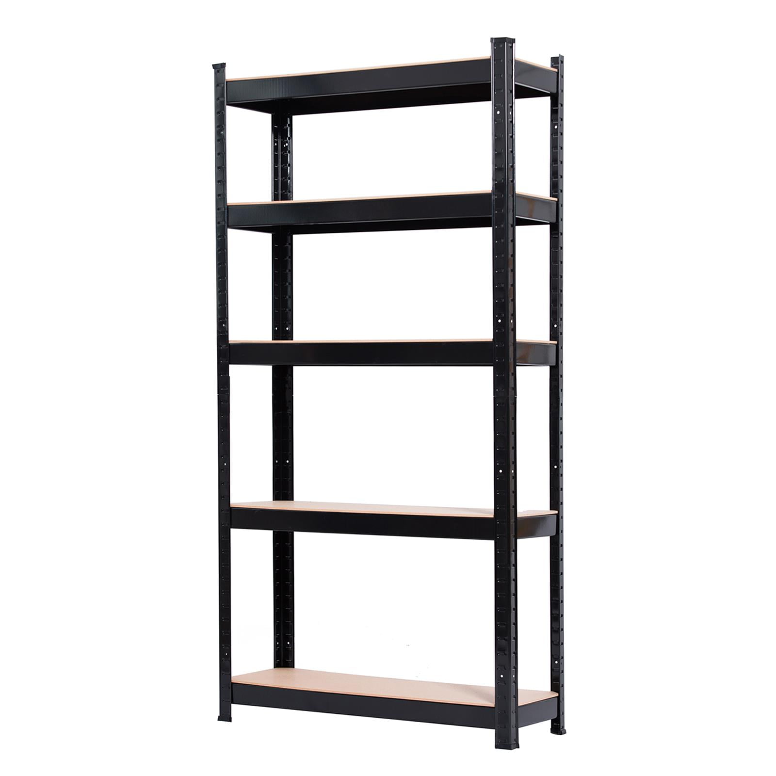 Zimtown 5-Shelf Shelving Storage Unit Wire Storage Rack 27.5"L x 12"W x 59"H, Capacity for 1500 lbs
