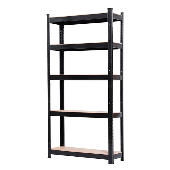 Zimtown 5-Shelf Shelving Storage Unit Wire Storage Rack 27.5"L x 12"W x 59"H, Capacity for 1500 lbs