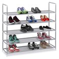 thumbnail image 1 of Zimtown 5 Tier Stainless Steel Shoe Rack,Shoe Storage Stackable Shelves, 1 of 7