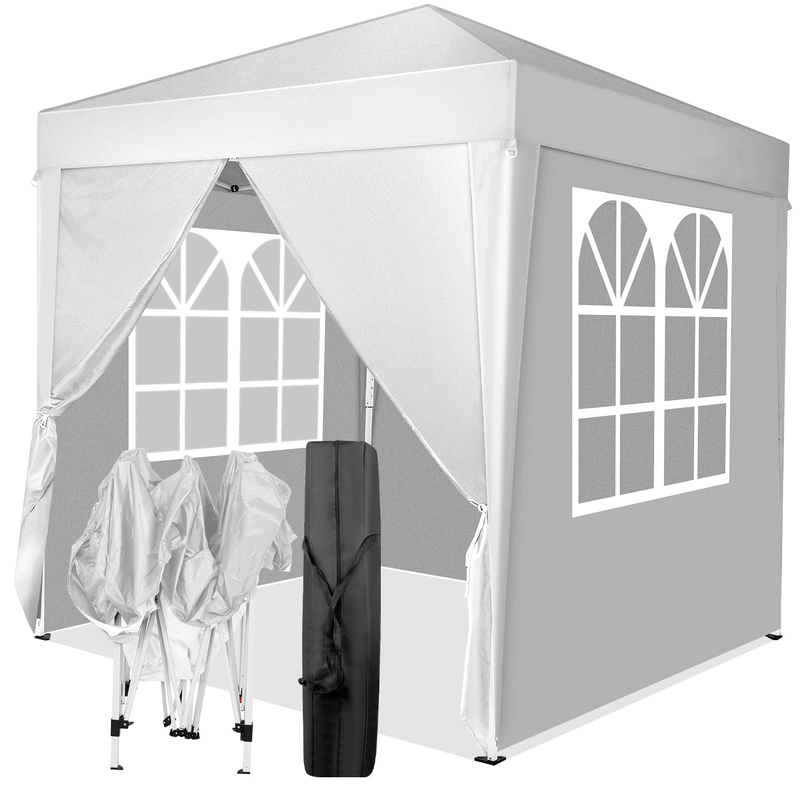 Zimtown 6.5 x 6.5ft Pop Up Canopy Tent Instant Ez Pop Up Party Tent