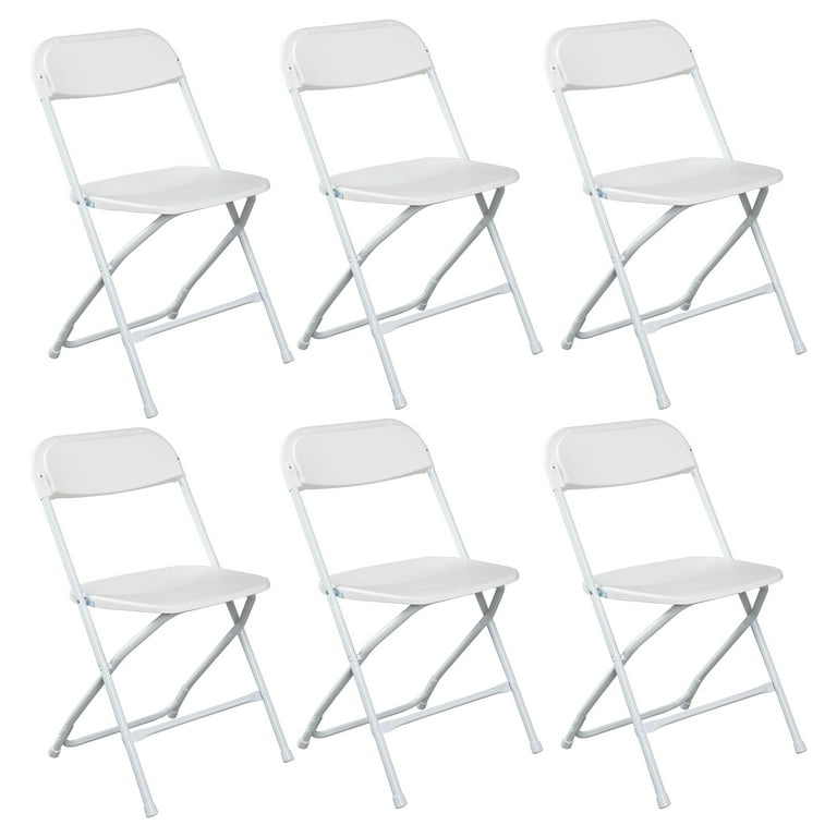 Dropship White/Black Plastic Folding Chair For Wedding Commercial Events  Stackable Folding Chairs With Padded Cushion Seat to Sell Online at a Lower  Price