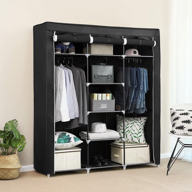 Zimtown 69'' Closet Wardrobe Portable Clothes Storage Organizer