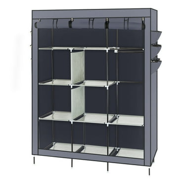 Zimtown 69" Portable Closet Wardrobe Clothes Rack Storage Organizer & Shelf Home Cabinet