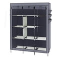 thumbnail image 1 of Zimtown 69" Portable Closet Wardrobe Clothes Rack Storage Organizer & Shelf Home Cabinet, 1 of 7