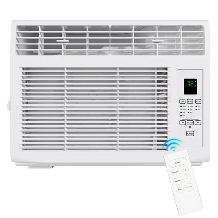 Zimtown 5000BTU Window Air Conditioner With Remote Control,White