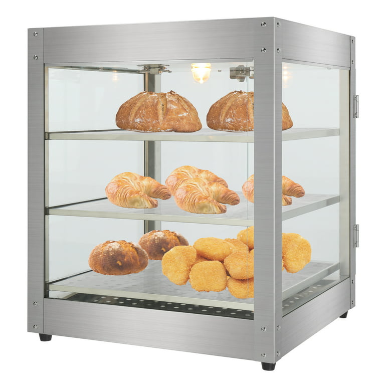 restaurant electric commercial food warmer glass