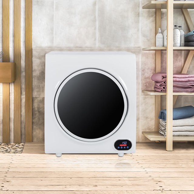 Zimtown Compact Electric Clothes Dryer, 2.6CUFT, 110V 4KG, Suitable for