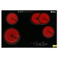 Zimtown Electric Cooktop 30 inch Ceramic Stove 4 Burners Builtin Stove Top Electric Hot Plate