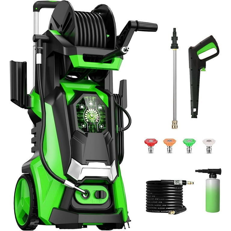 Zimtown 1800W Electric Pressure Washer, 2.6GPM High Power, 3800PSI
