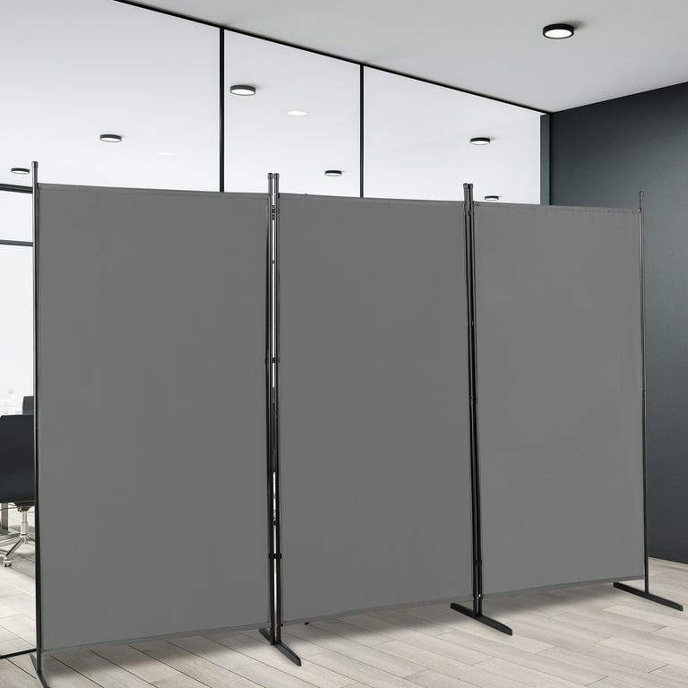 Three Panel Reversible Bamboo Art Room Divider Screen Three Panel Reversible Bamboo Art Room Divider Screen