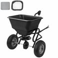 thumbnail image 1 of Zimtown Garden Cart Garden Wagon Wood Wagon ALL Terrain Pulling Red, 1 of 5