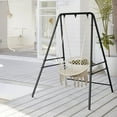 thumbnail image 1 of Zimtown Hammock Chair Stand Swing Stand Hanging Chair Stand Black Outdoor/Indoor(Hammock Chair not Include), 1 of 10