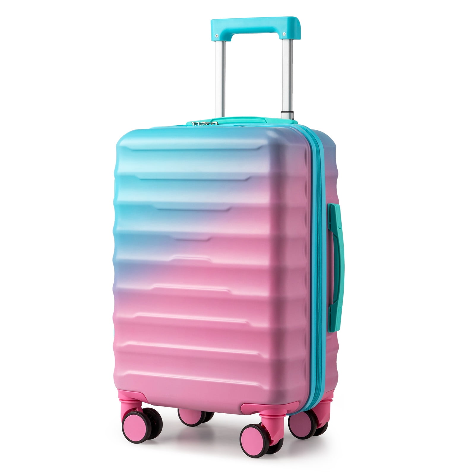 Zimtown Hardshell 20” Luggage Gradient Color Suitcase with Spinner