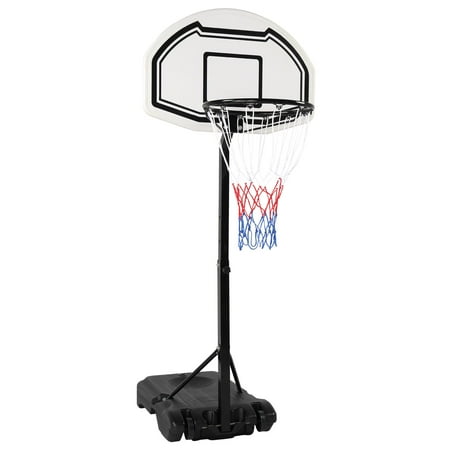 Zimtown Height Adjustable Pool Basketball Hoop, 45"-53", Portable Swimming Goal for Kids
