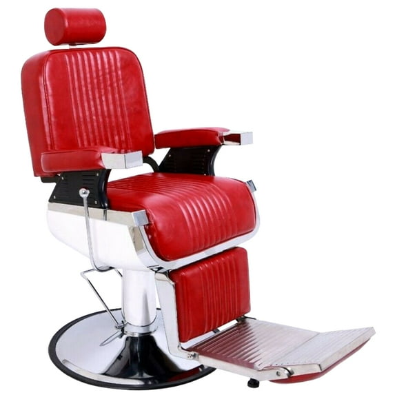 Zimtown Hydraulic Recline Barber Chair, Heavy Duty All Purpose Salon Chair Styling Equipment, for Spa Beauty