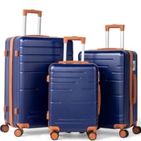 3-Piece Zimtown Hardside Spinner Luggage Set (20