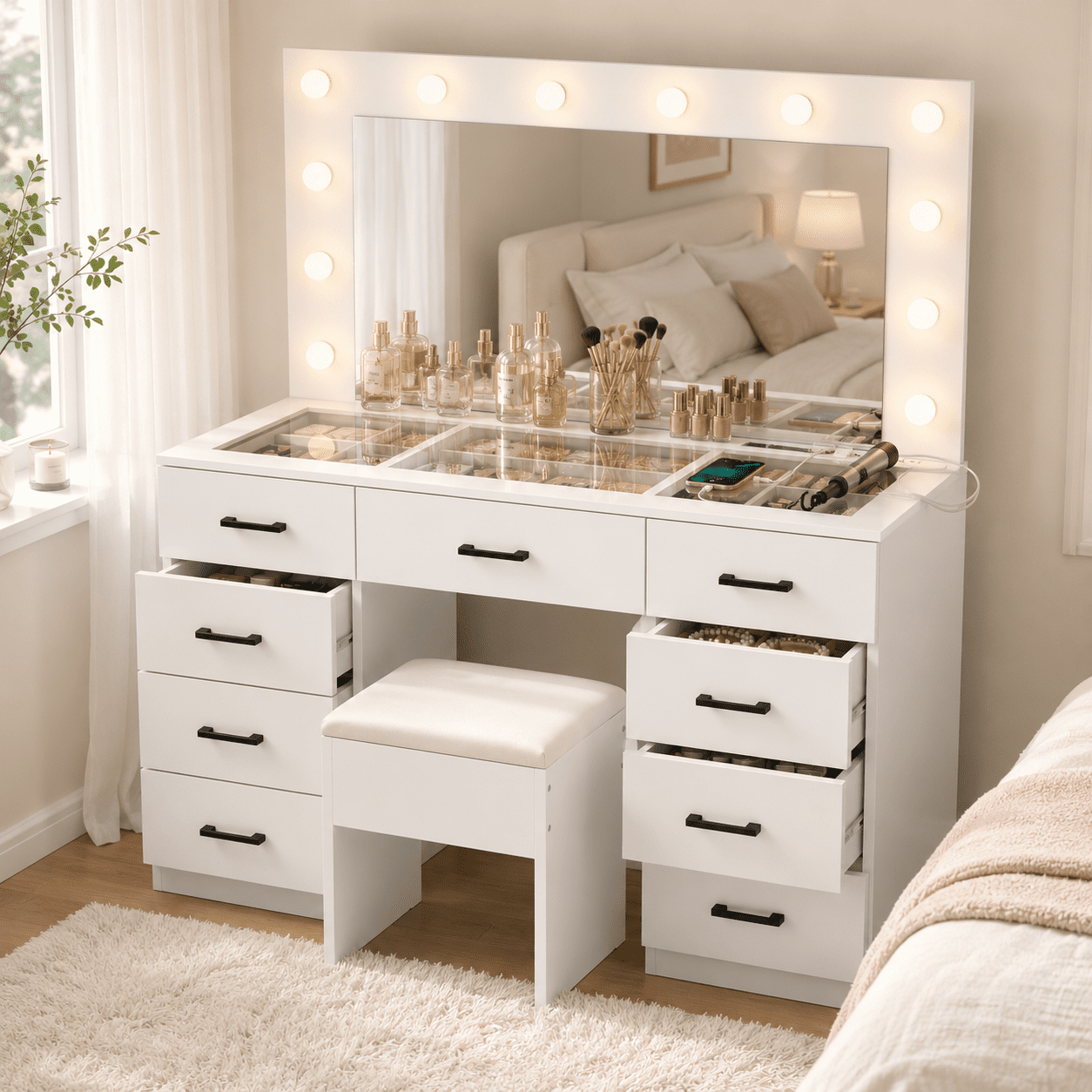 ultra modern dressing table Nordic Modern Dressing Table