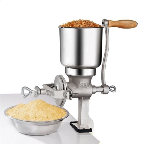 Zimtown Manual Hand Grain Grinder Mill for Corn Wheat Coffee Soybeans Shelled Nuts, Cast Iron
