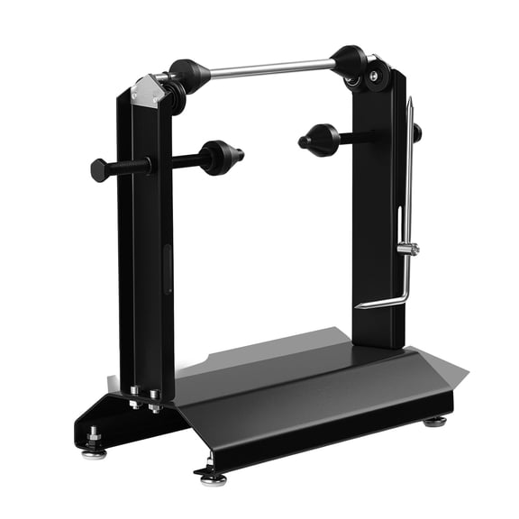 Zimtown Motorcycle Wheel Balancer, Rim & Tire Alignment Tool Stand with Balancing Beads, Adjustable Cones for Road, Sport and Dirt Bikes, Black