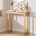 thumbnail image 1 of Zimtown Natural Console Table, 36" Wood Sofa Table Entryway TV Table, Multifunctional Use for Living Room, Hallway, Bedroom, Home, Office, 1 of 7