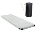 thumbnail image 1 of Zimtown Outdoor 2.5-inch Memory Foam Camping Mattress Portable Roll-Up Sleeping Mat, Small Gray, 1 of 9
