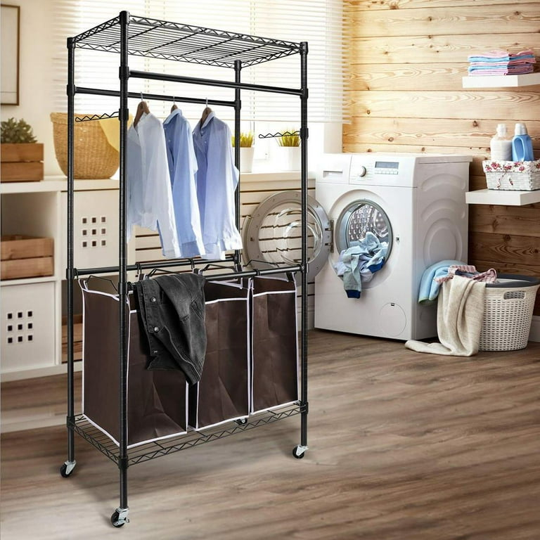 Laundry hamper with drying rack 2025