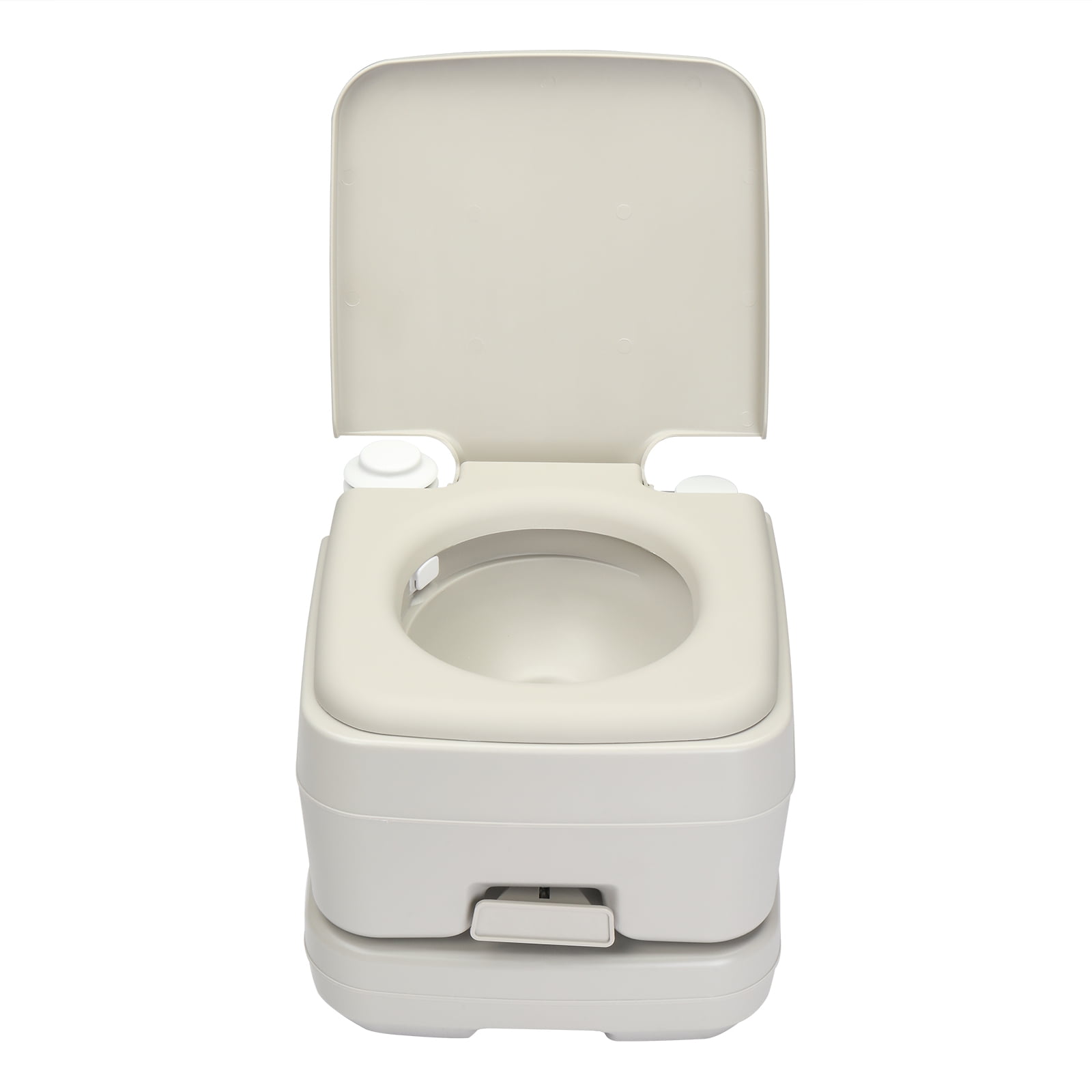 Zimtown Portable Toilet, 10L Leak-Proof Design with Detachable Tanks for Travel Camping RV, Indoor Outdoor Use