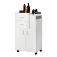 thumbnail image 1 of Zimtown Salon Trolley Cart, Rolling Cart for Salon Stations, Hair Stylist Equipment, Perfect for Beauty Spa and Barbershop, 1 of 8