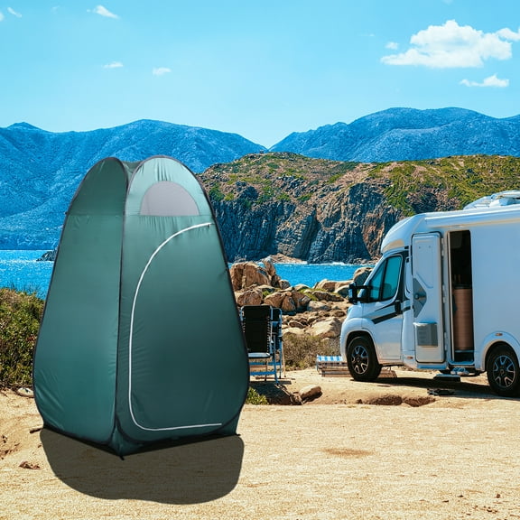 Zimtown Shower Tent Portable Pop up Camping Fishing Bathing Shower Toilet Changing Tent Room Army Green