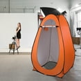thumbnail image 1 of Zimtown Single Person Oxford Fabric Toilet Camping Tent, Orange, 1 of 7