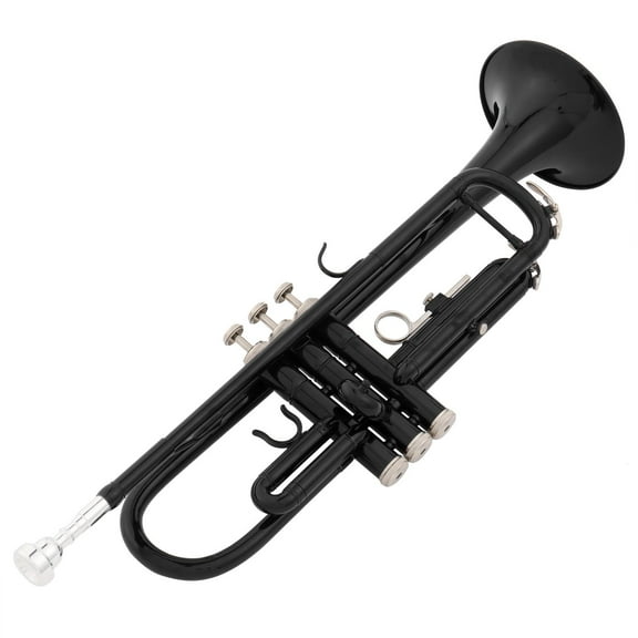 Zimtown Student Bb Trumpet Black Nickel Plating with Mouthpiece