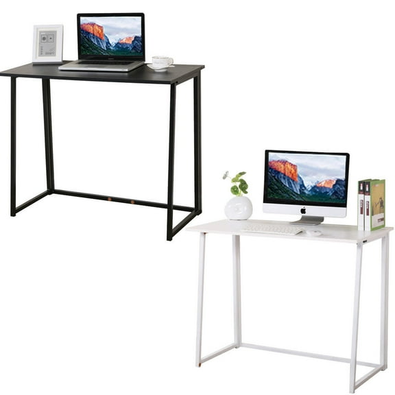 Zimtown White / Black Computer Laptop Writing Study Desk Modern Home Office